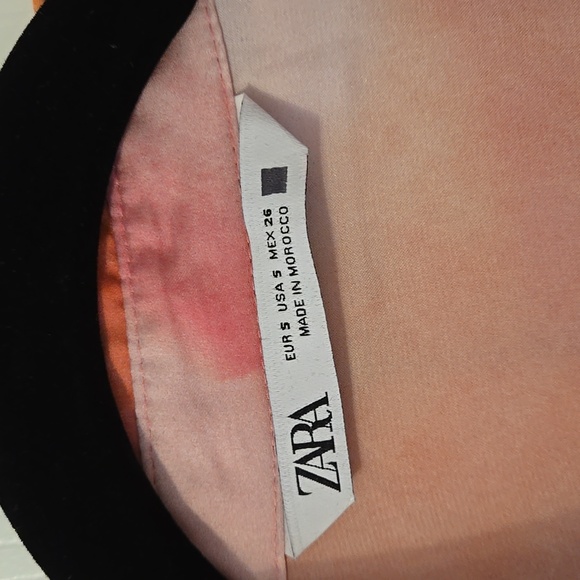Zara Tie Die Print Blouse - Picture 2 of 6